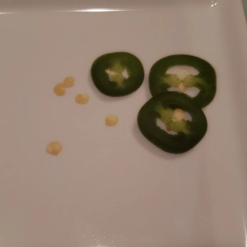 Crate&Barrel Oliver Jalepeno Small Rectangle Plate